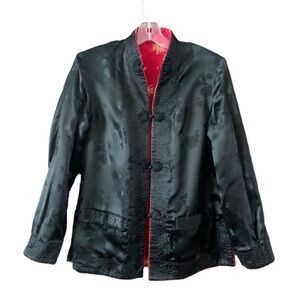 Vintage Traditional Reversible Chinese Short Kimono Jacket